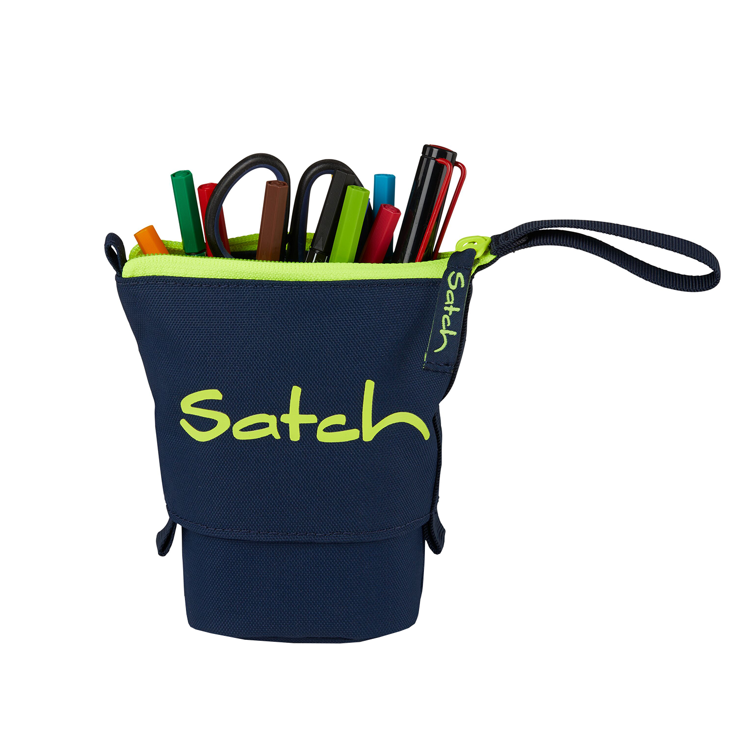 Satch Pencil Slider- Federtasche-Toxic Yellow