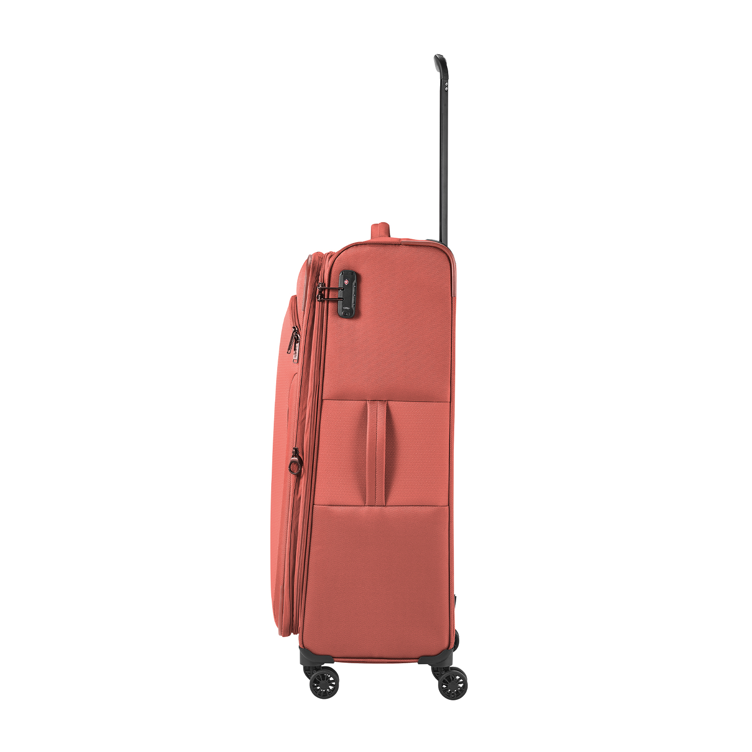 Travelite Croatia - 4 Rollen Trolley L 77cm-Koralle