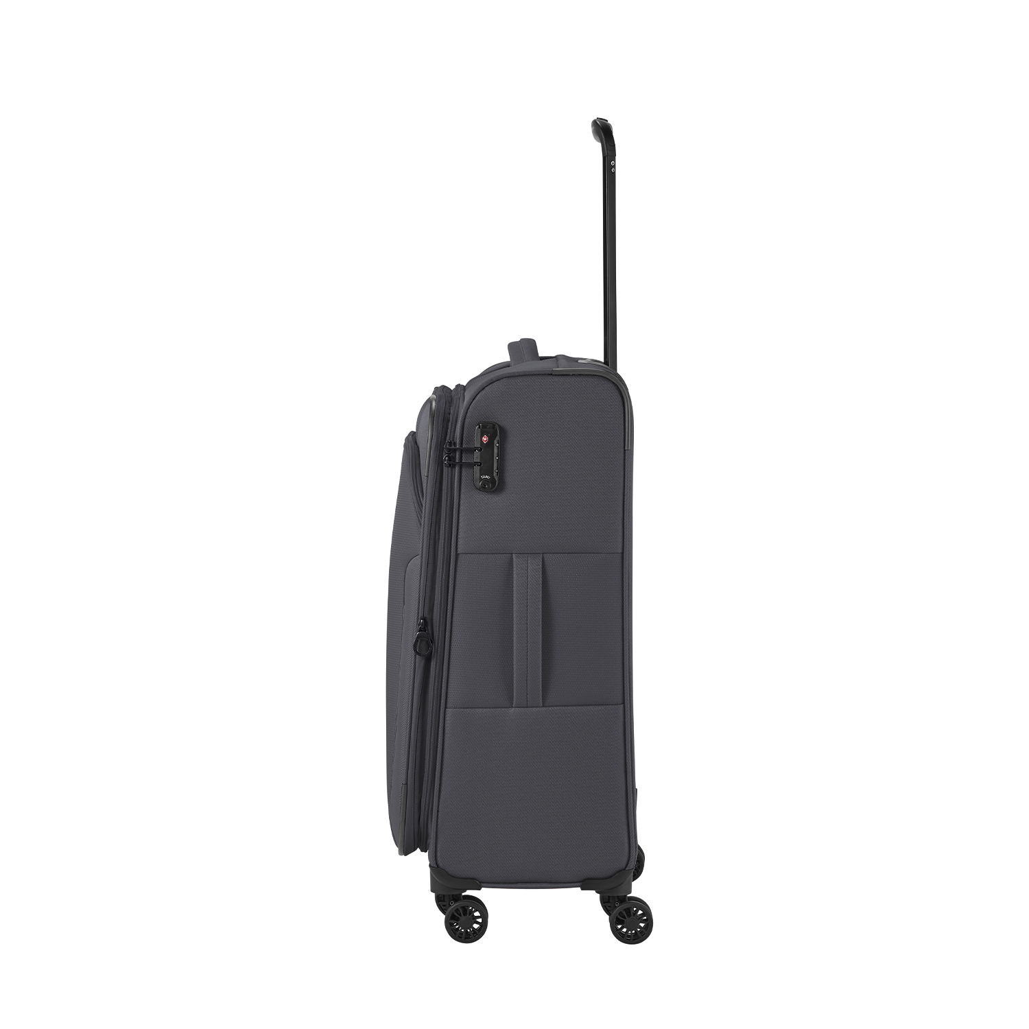 Travelite Croatia - 4 Rollen Trolley M 67cm-Anthrazit