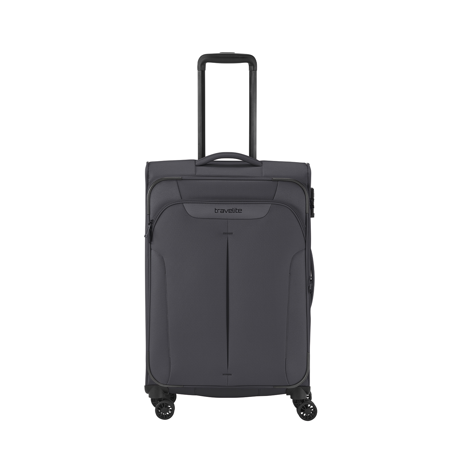 Travelite Croatia - 4 Rollen Trolley M 67cm-Anthrazit