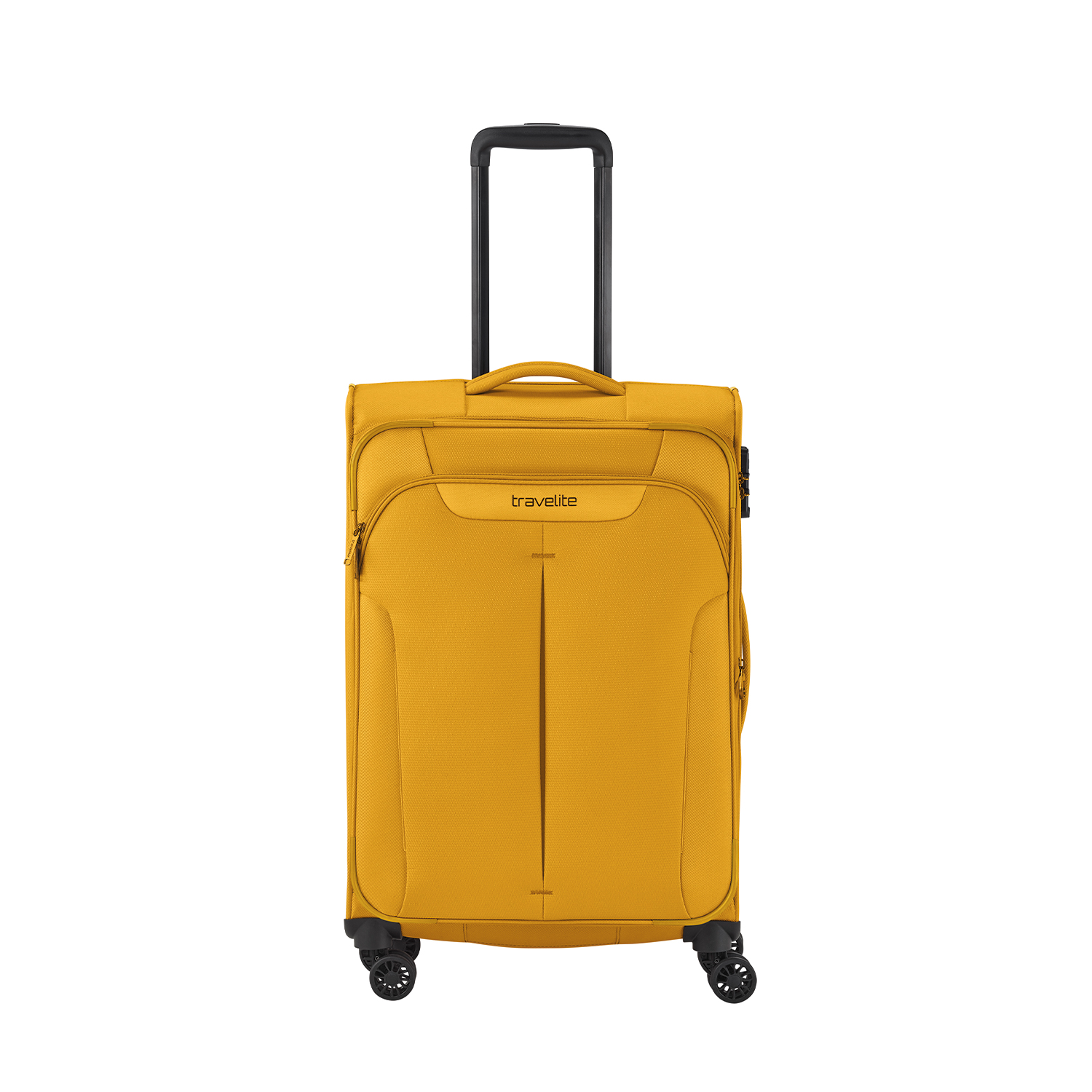 Travelite Croatia - 4 Rollen Trolley M 67cm-Curry