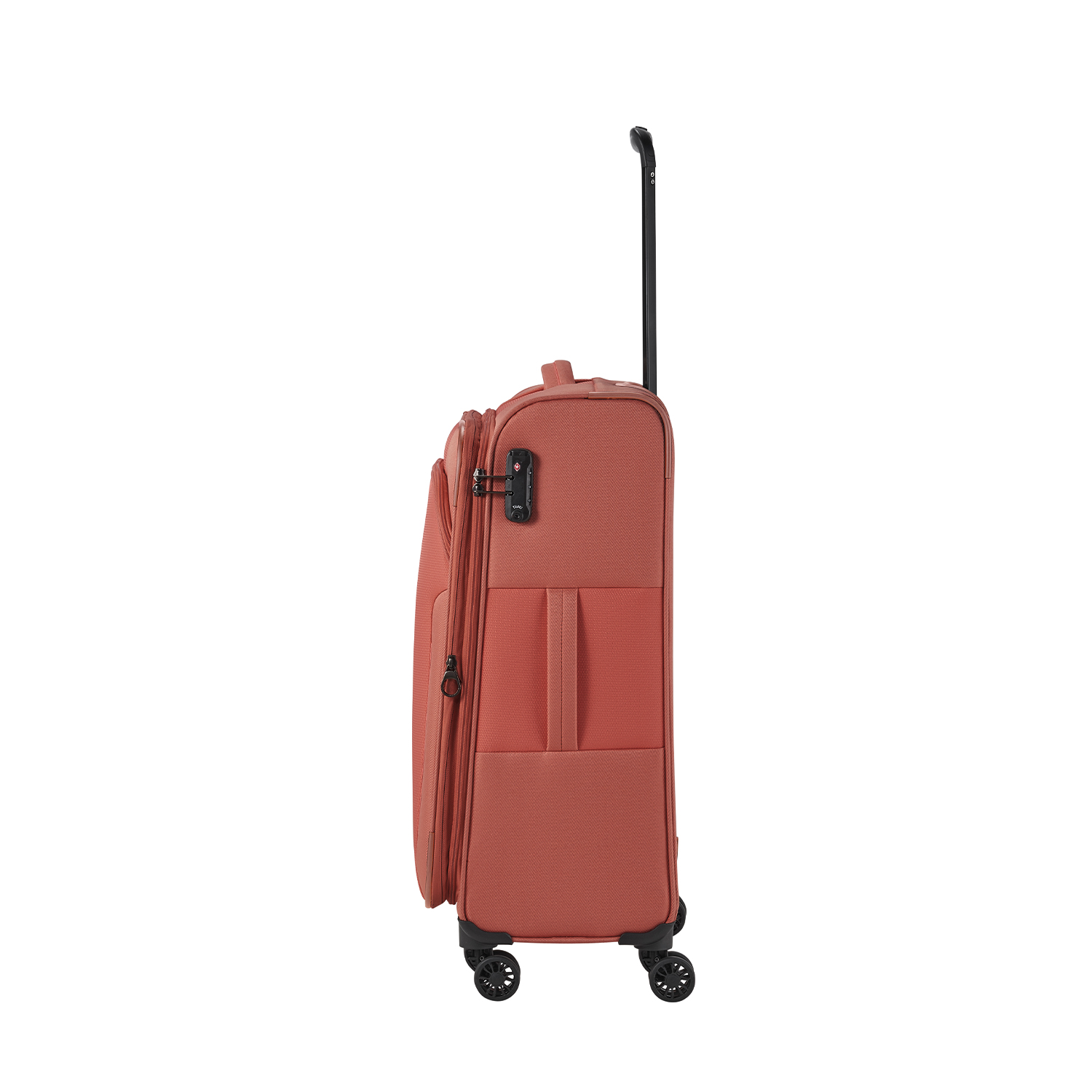Travelite Croatia - 4 Rollen Trolley M 67cm-Koralle