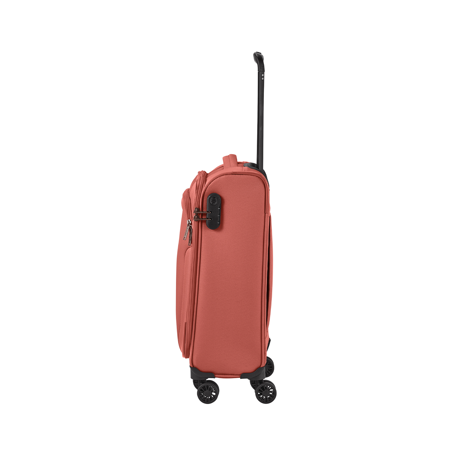 Travelite Croatia - 4 Rollen Bordtrolley S 55cm-Koralle