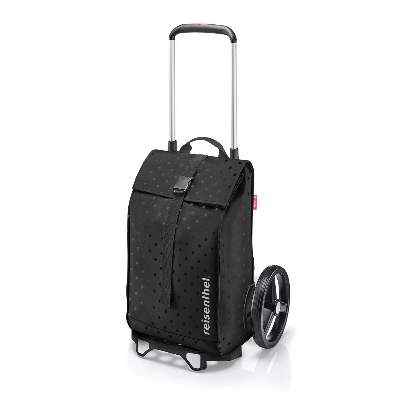 Reisenthel Citycruiser 55cm - Einkaufstrolley-Glossy Dots Black