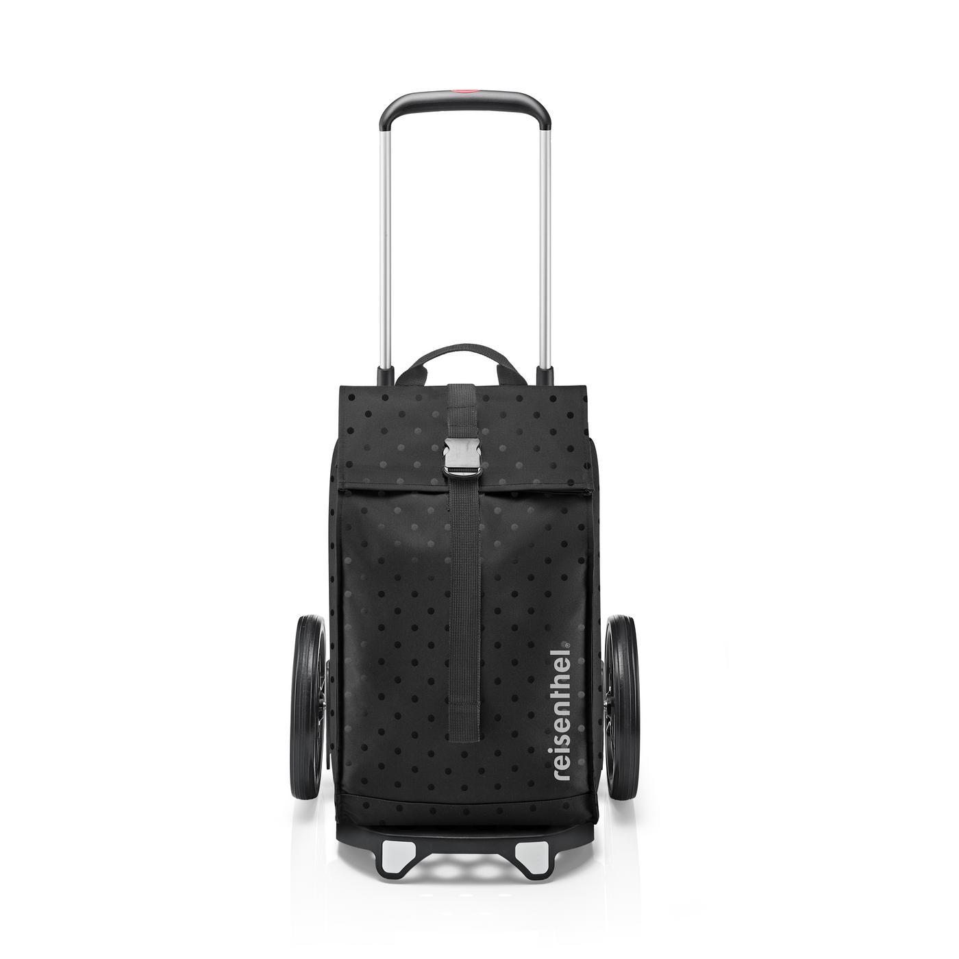 Reisenthel Citycruiser 55cm - Einkaufstrolley-Glossy Dots Black