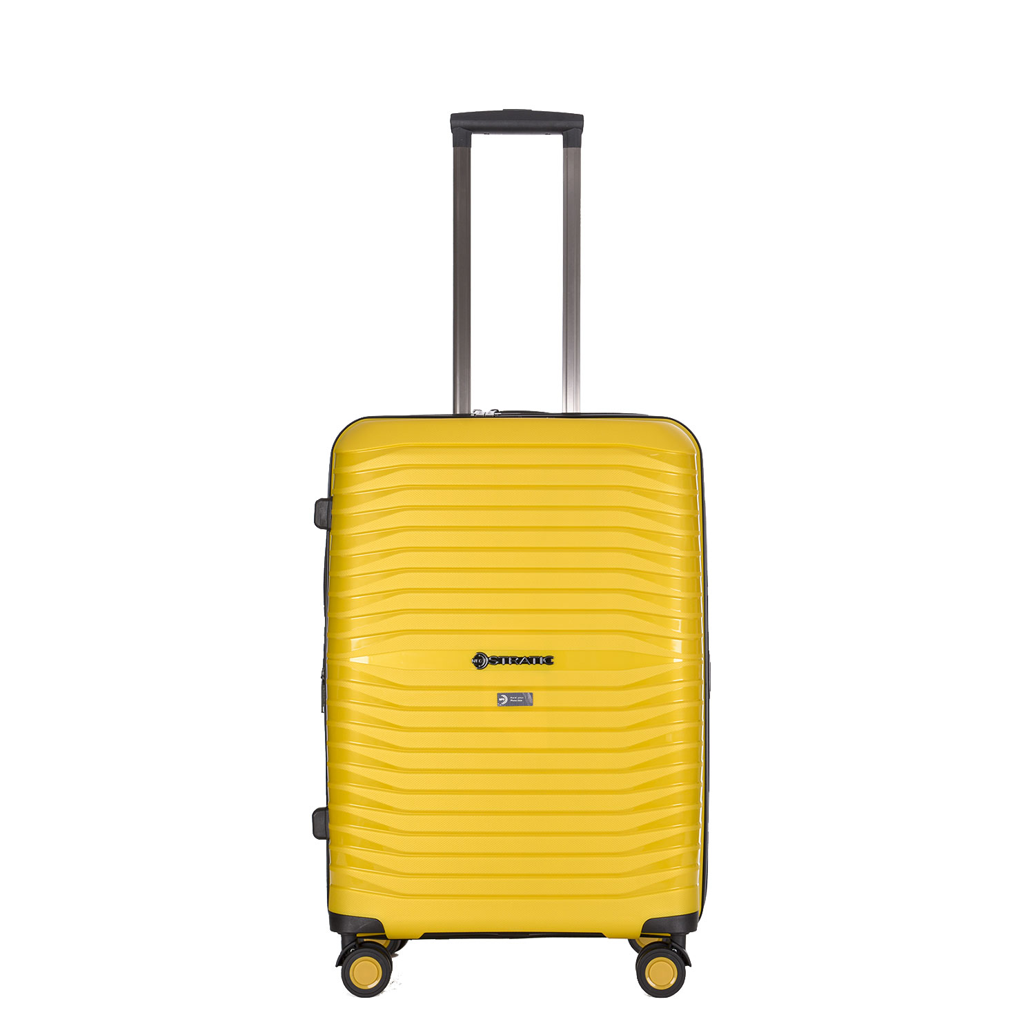 Stratic Lederwaren Bright + - Trolley M-Yellow Gold