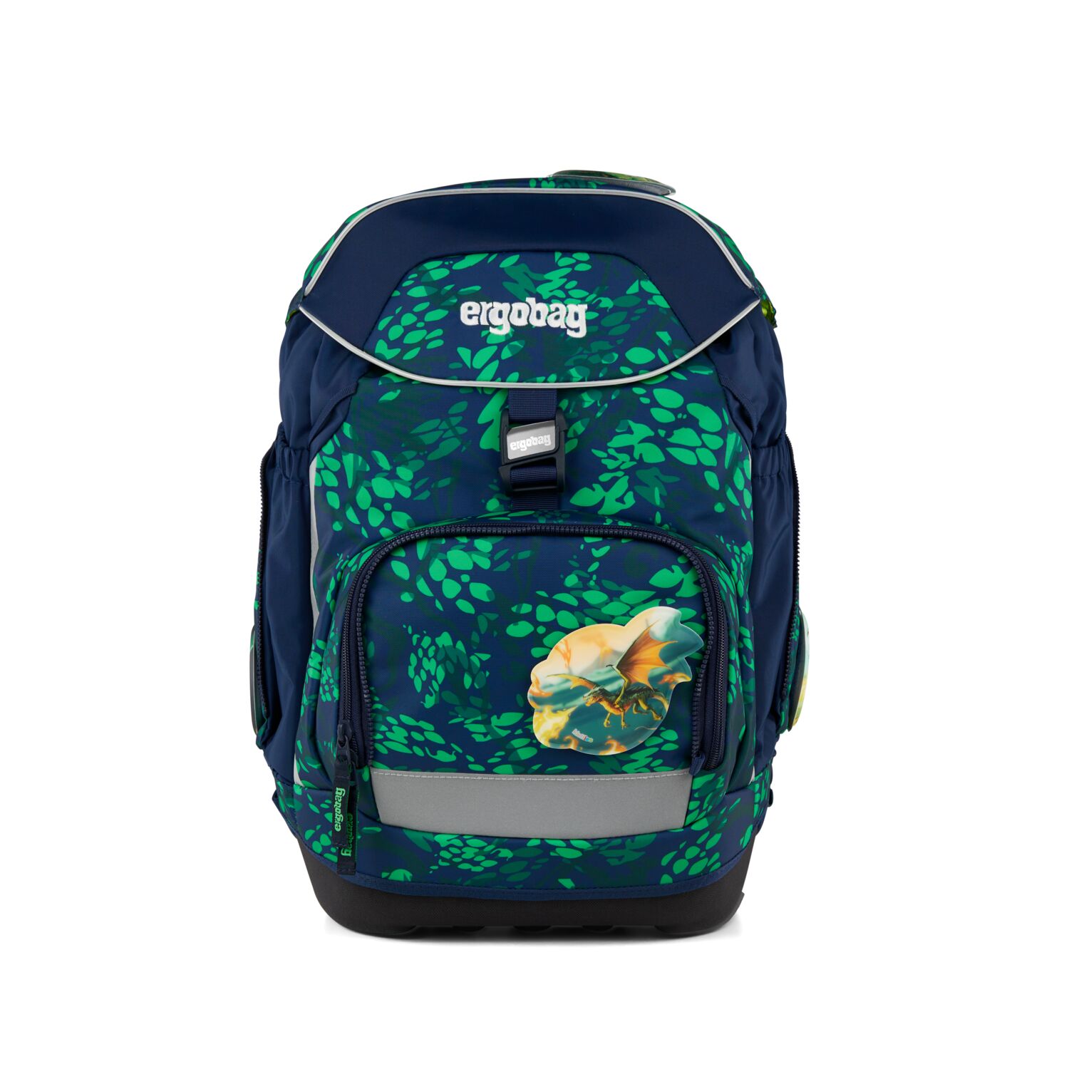 Ergobag Pack Schulrucksack Set 6-teilig-DrachenbezwingBär