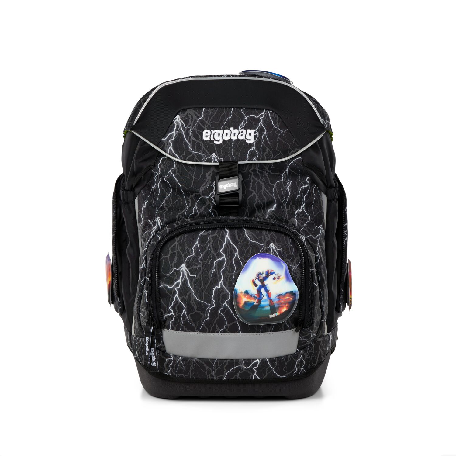 Ergobag Pack Schulrucksack Set 6-teilig-Super ReflektBär