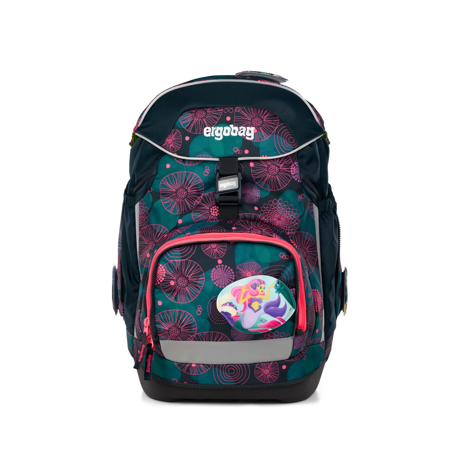 Ergobag Pack Schulrucksack Set 6-teilig-KorallBär
