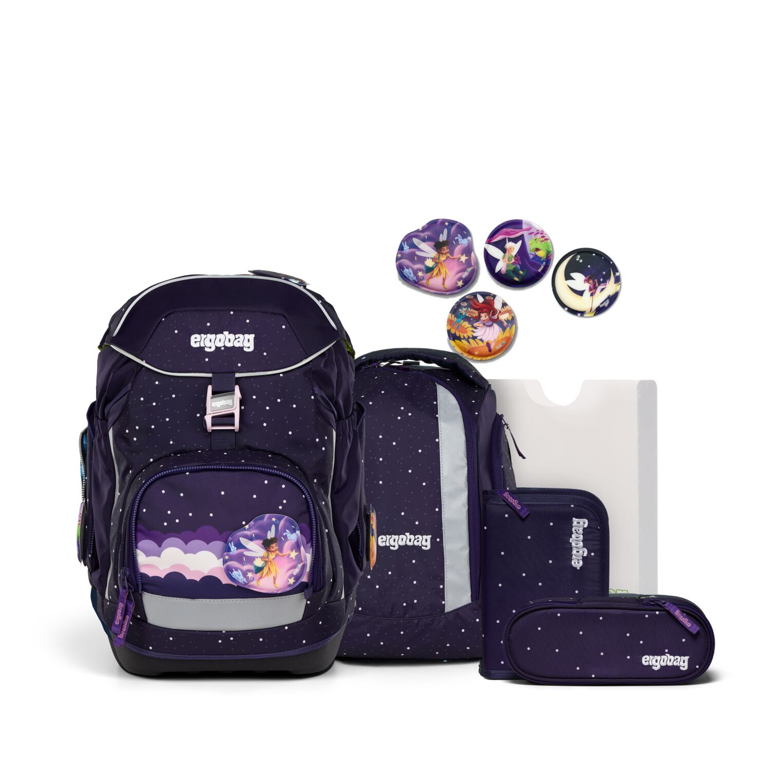 Ergobag Pack Schulrucksack Set 6-teilig-SternguckBär