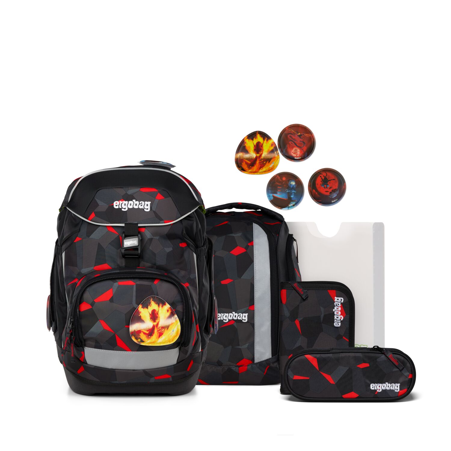 Ergobag Pack Schulrucksack Set 6-teilig-TaekBärdo