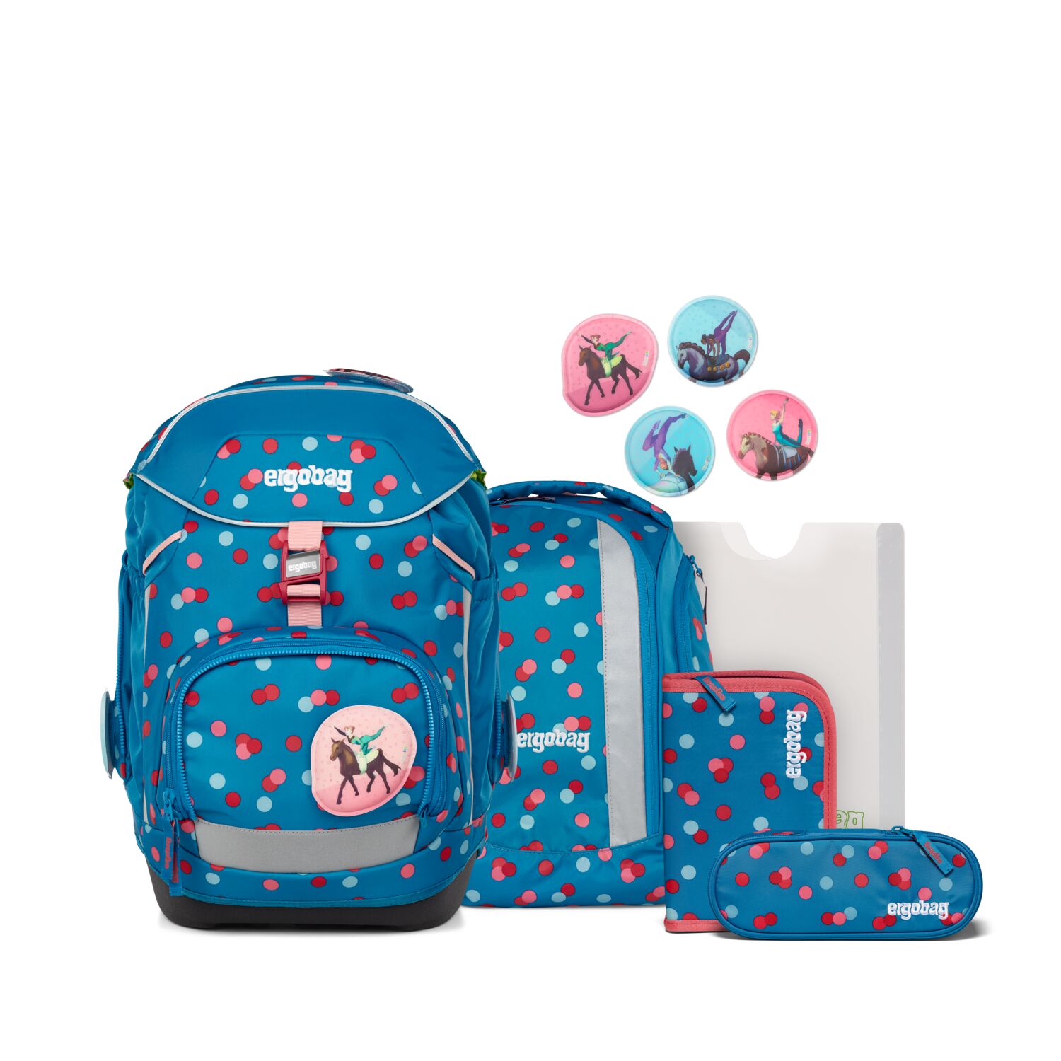 Ergobag Pack Schulrucksack Set 6-teilig-Voltibär