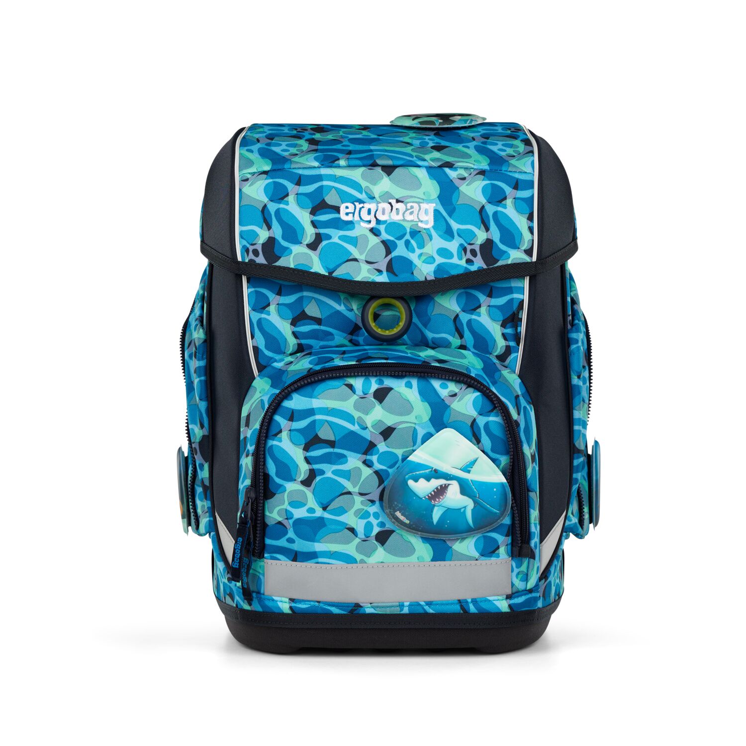 Ergobag Cubo Schulranzen Set 5-teilig-AbtauchBär