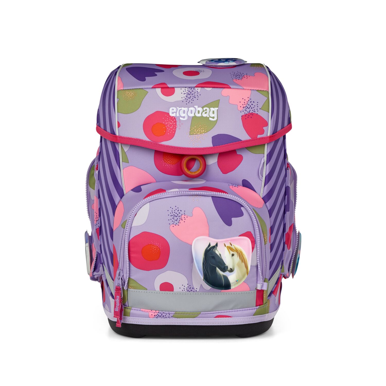 Ergobag Cubo Schulranzen Set 5-teilig-BlütenzauBär