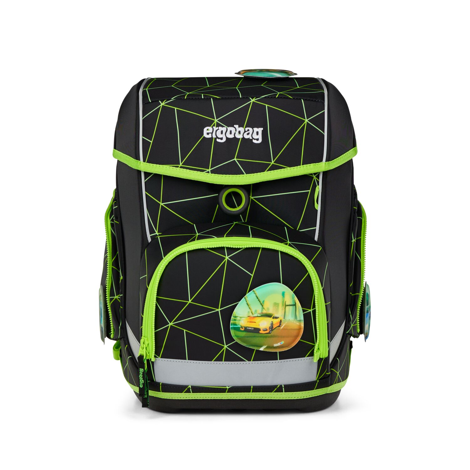 Ergobag Cubo Schulranzen Set 5-teilig-CyBär Race
