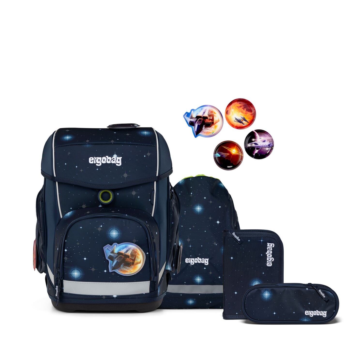 Ergobag Cubo Schulranzen Set 5-teilig-KoBärnikus