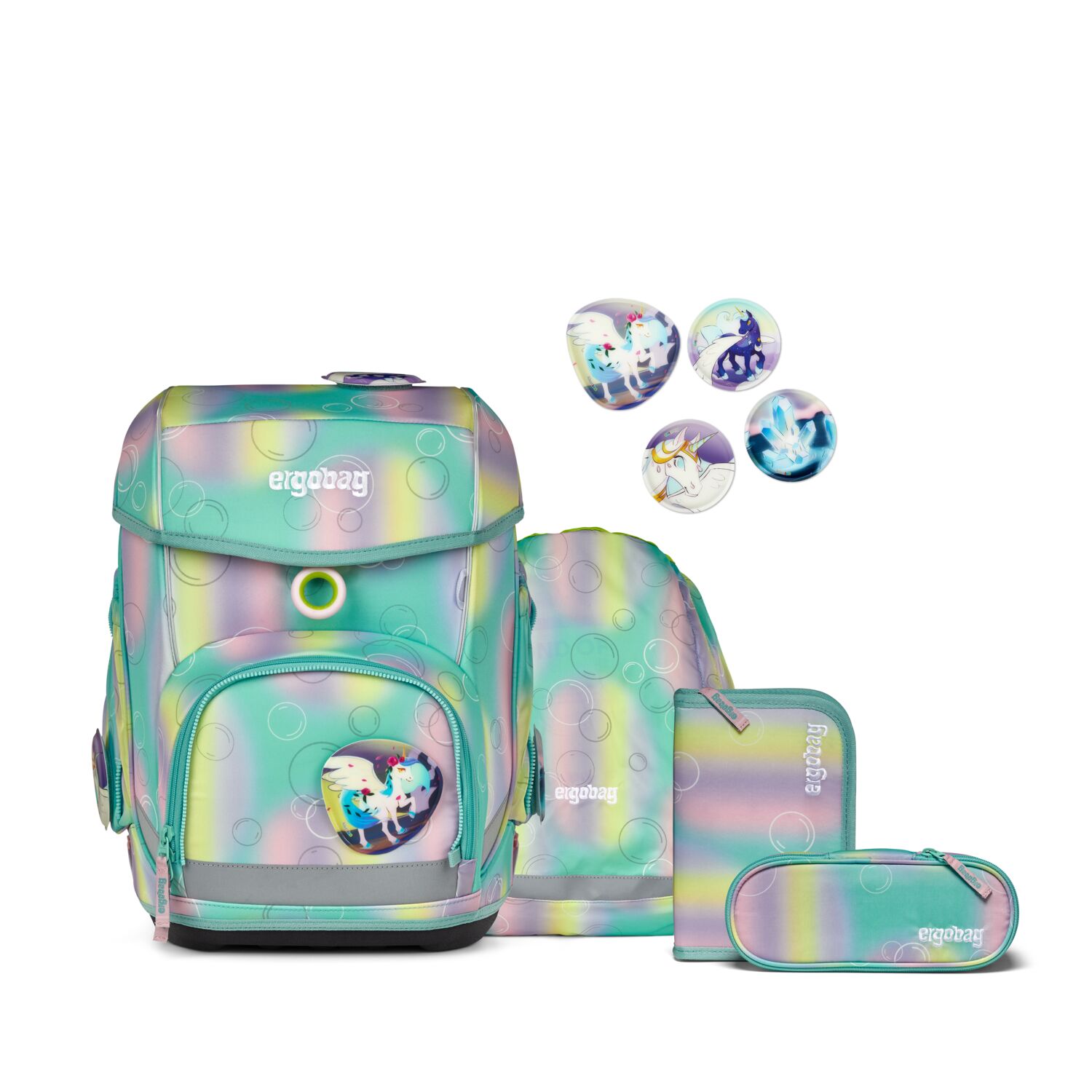 Ergobag Cubo Schulranzen Set 5-teilig-ZauBärwelt