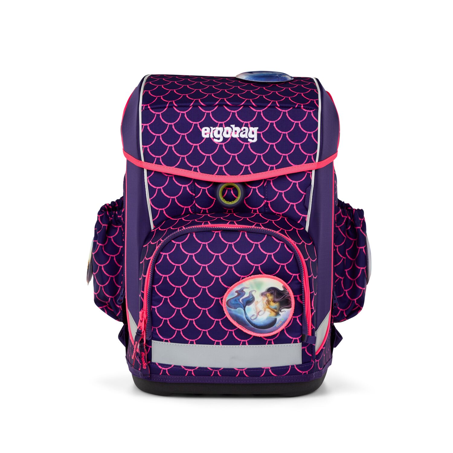 Ergobag Cubo Light Schulranzen Set 6-teilig-PerlentauchBär