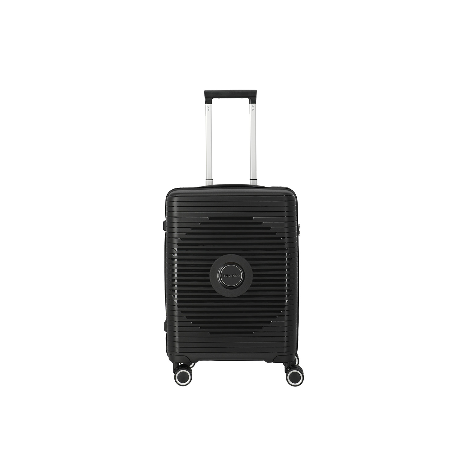 Travelite Orbita 4-Rollen Bordtrolley S-Schwarz