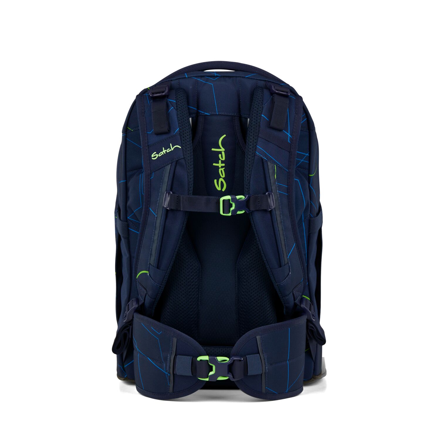 Satch Pack Schulrucksack-Blue Tech