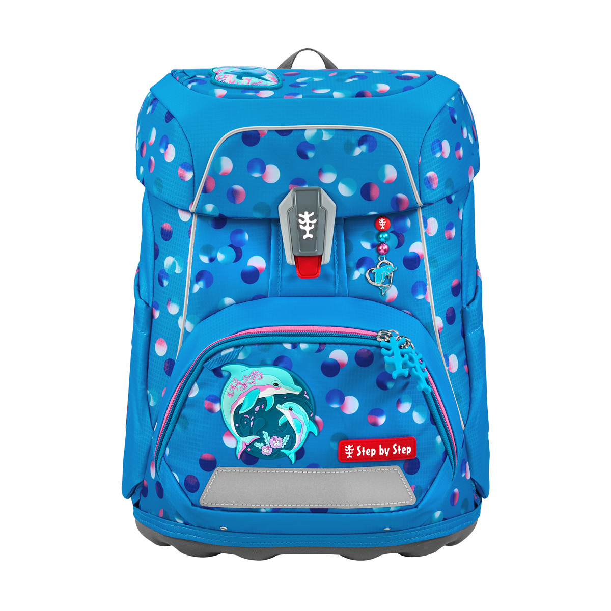 Step by Step Fit Schulranzen-Set 5-teilig-Dolphin Finja