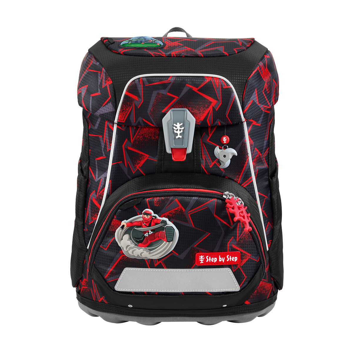 Step by Step Fit Schulranzen-Set 5-teilig-Ninja Yuma