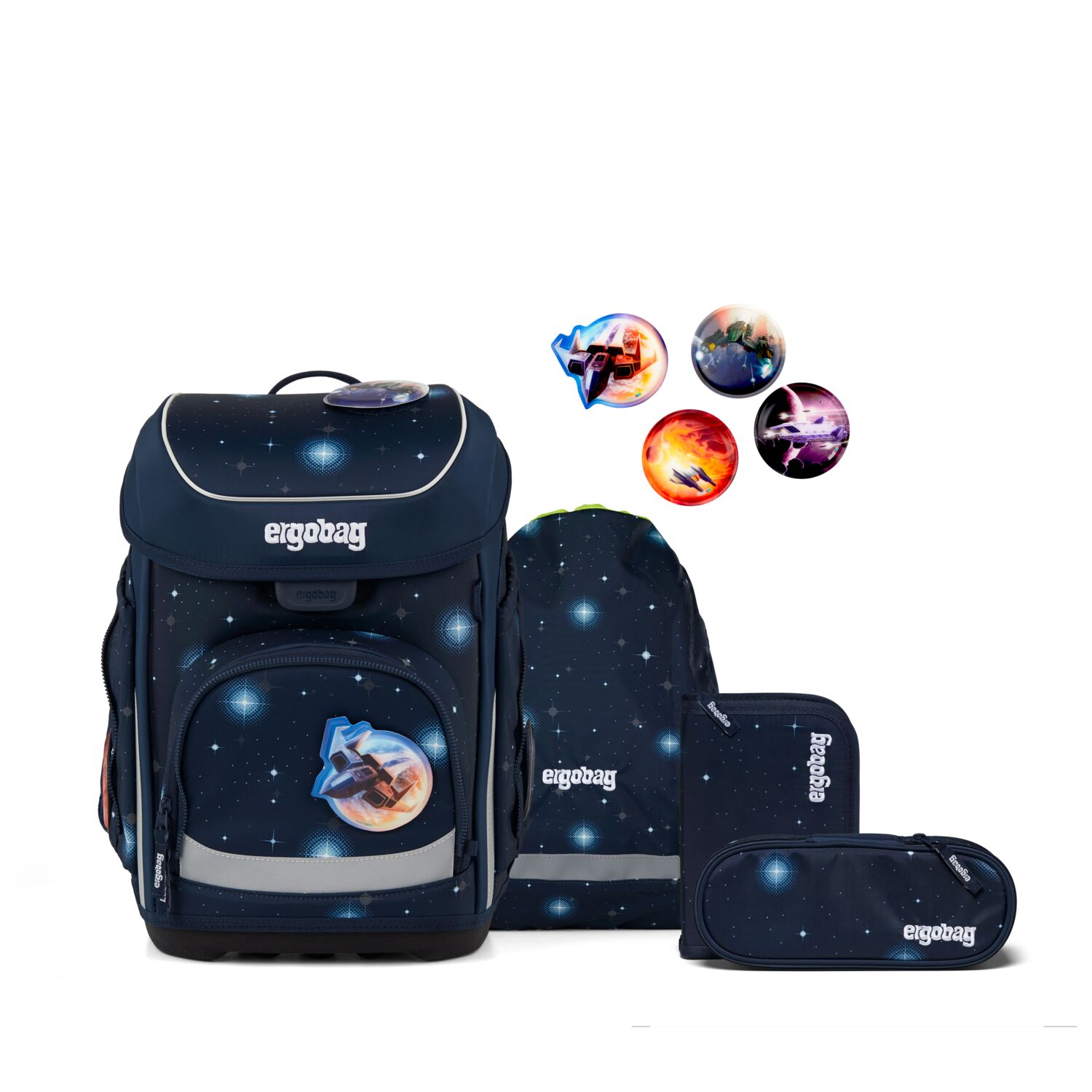 Ergobag Cubo Schulranzen Set 5-teilig-KoBärnikus