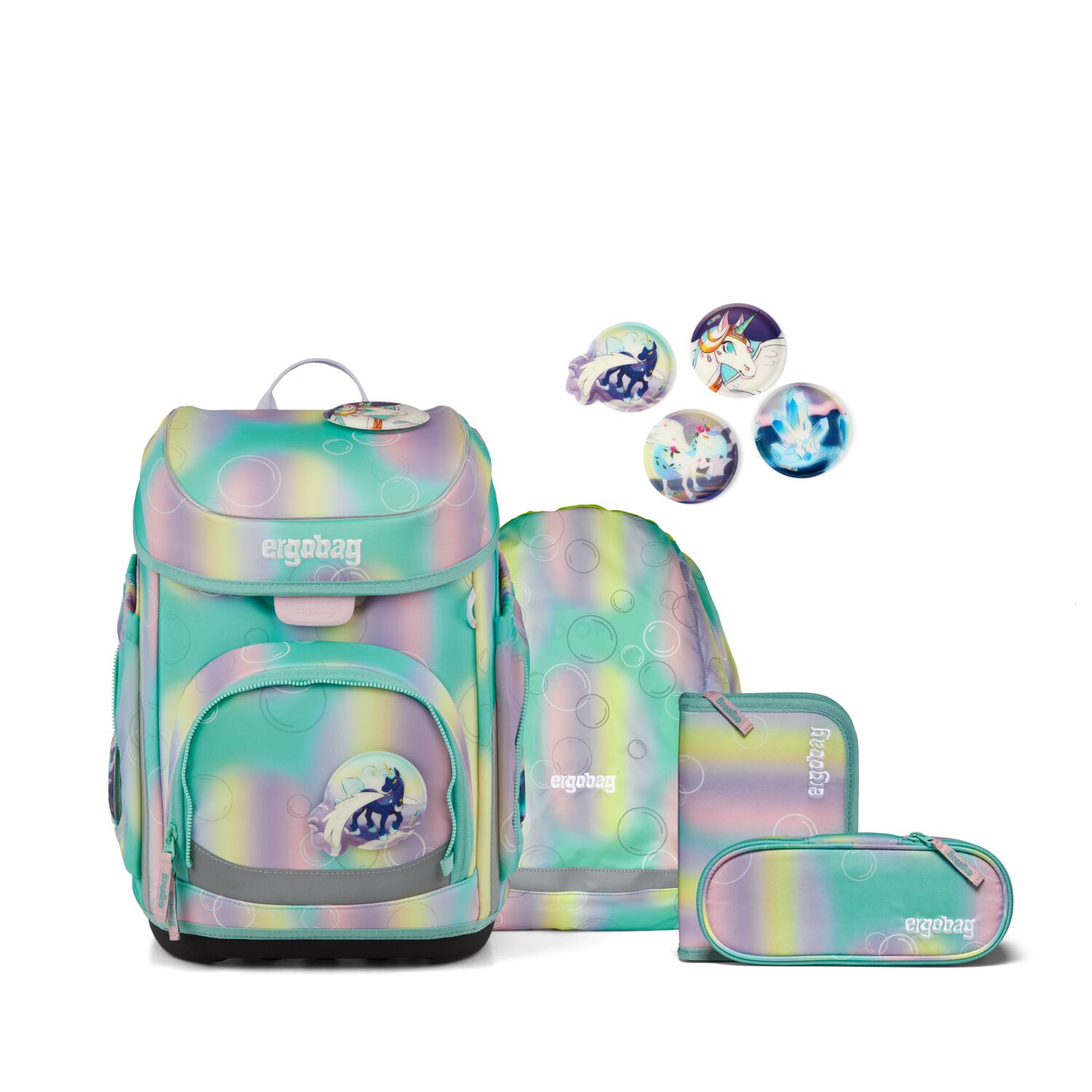 Ergobag Cubo Schulranzen Set 5-teilig-ZauBärwelt