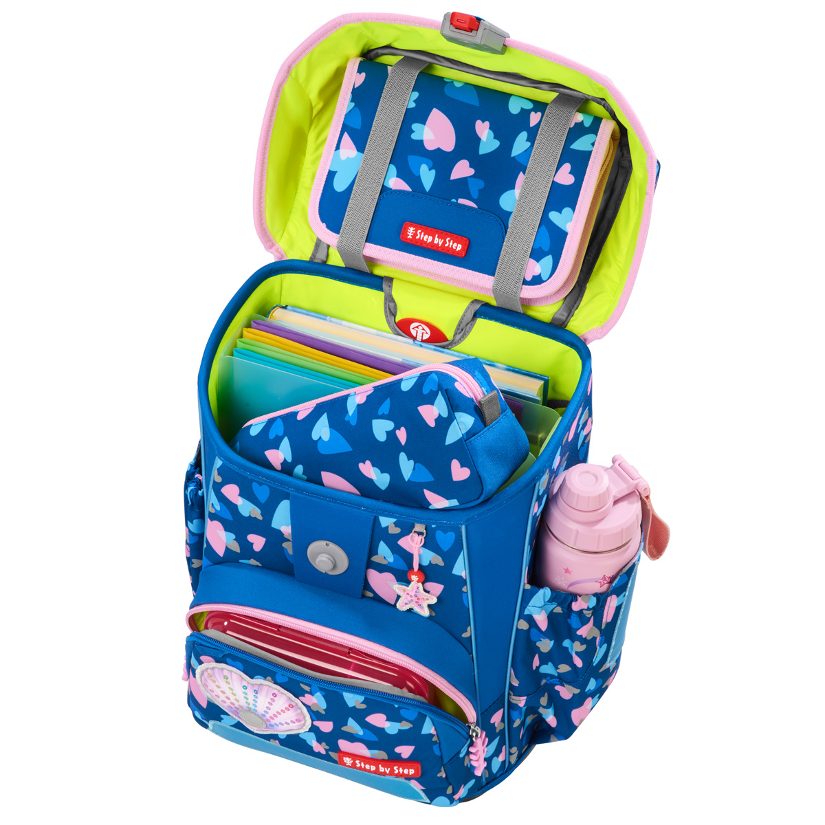 Step by Step Cloud Reflect Schulranzen-Set 5-teilig-Seashell Pearl