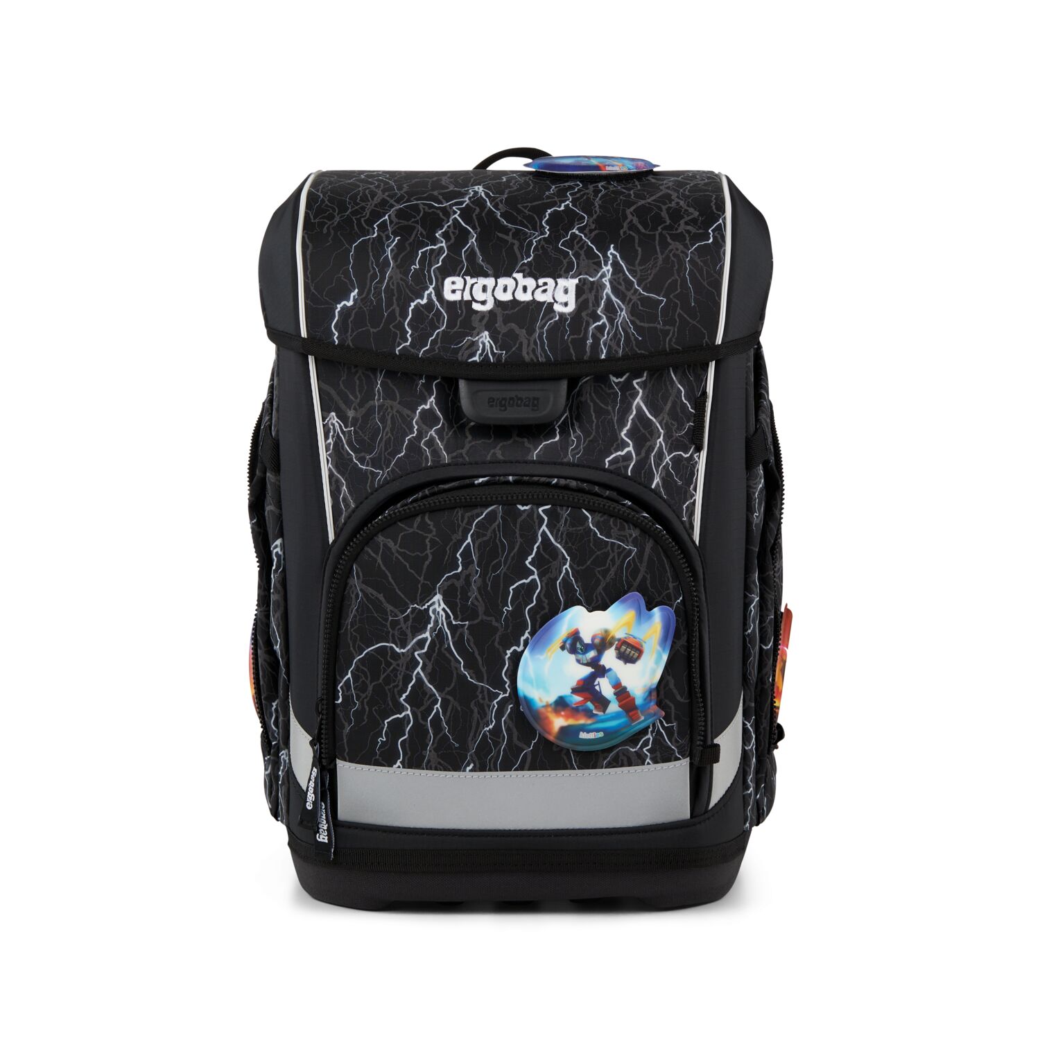 Ergobag Cubo Light Schulranzen-Set 5-teilig-Super ReflektBär