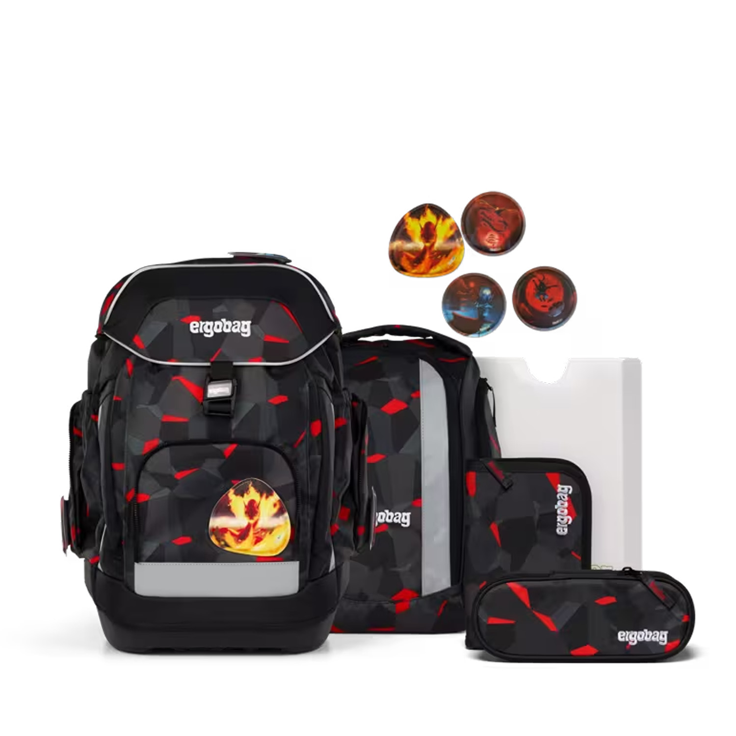 Ergobag Maxi Schulrucksack-Set 6-teilig-TaekBärdo