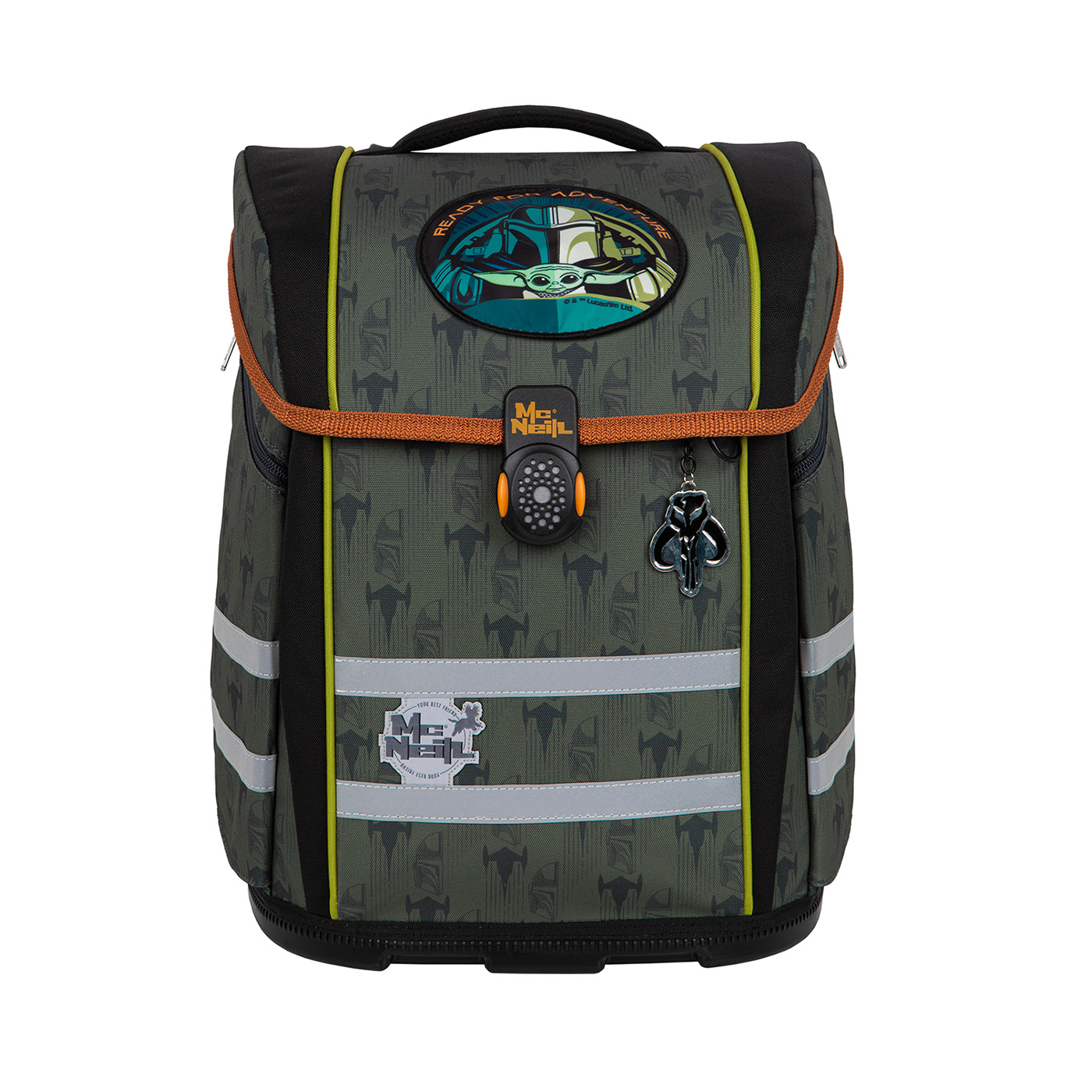 McNeill Perfecto Disney Schulranzen Set 5-teilig-Star Wars Mandalorian