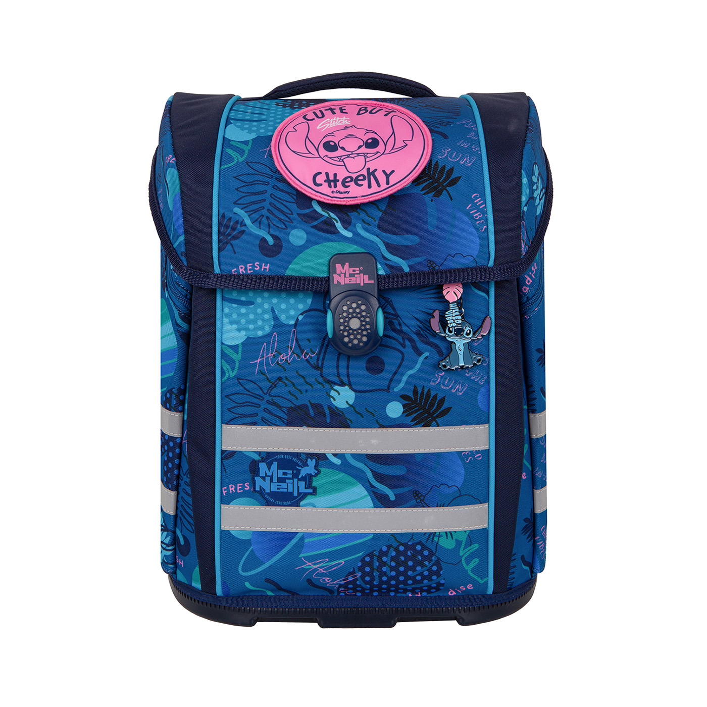 McNeill Perfecto Disney Schulranzen Set 5-teilig-Disney Stitch