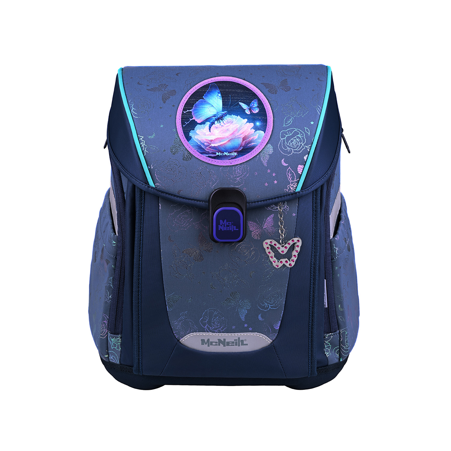 McNeill Primo Schulranzen-Set 9-teilig-Roses