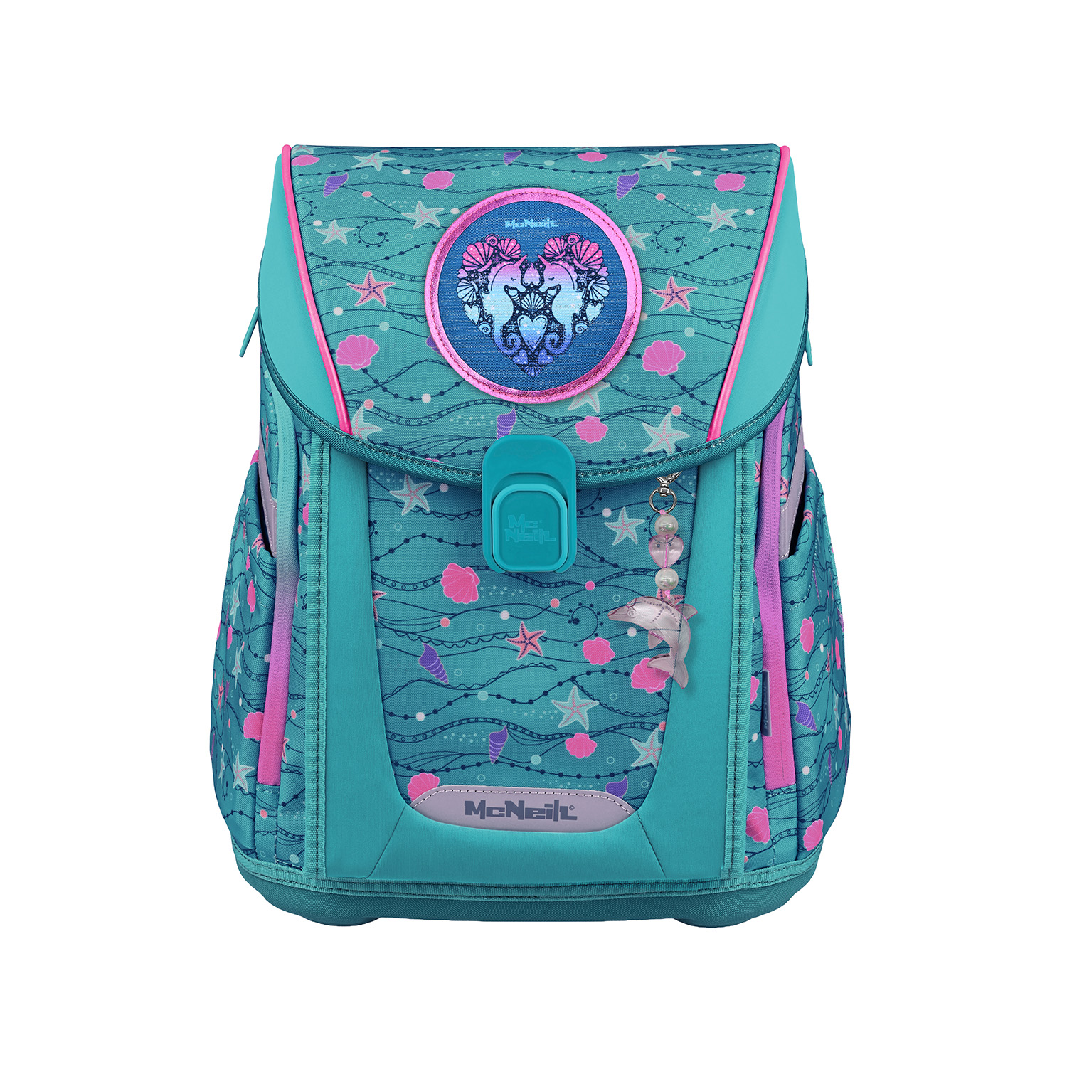 McNeill Primo Schulranzen-Set 9-teilig-Seafish