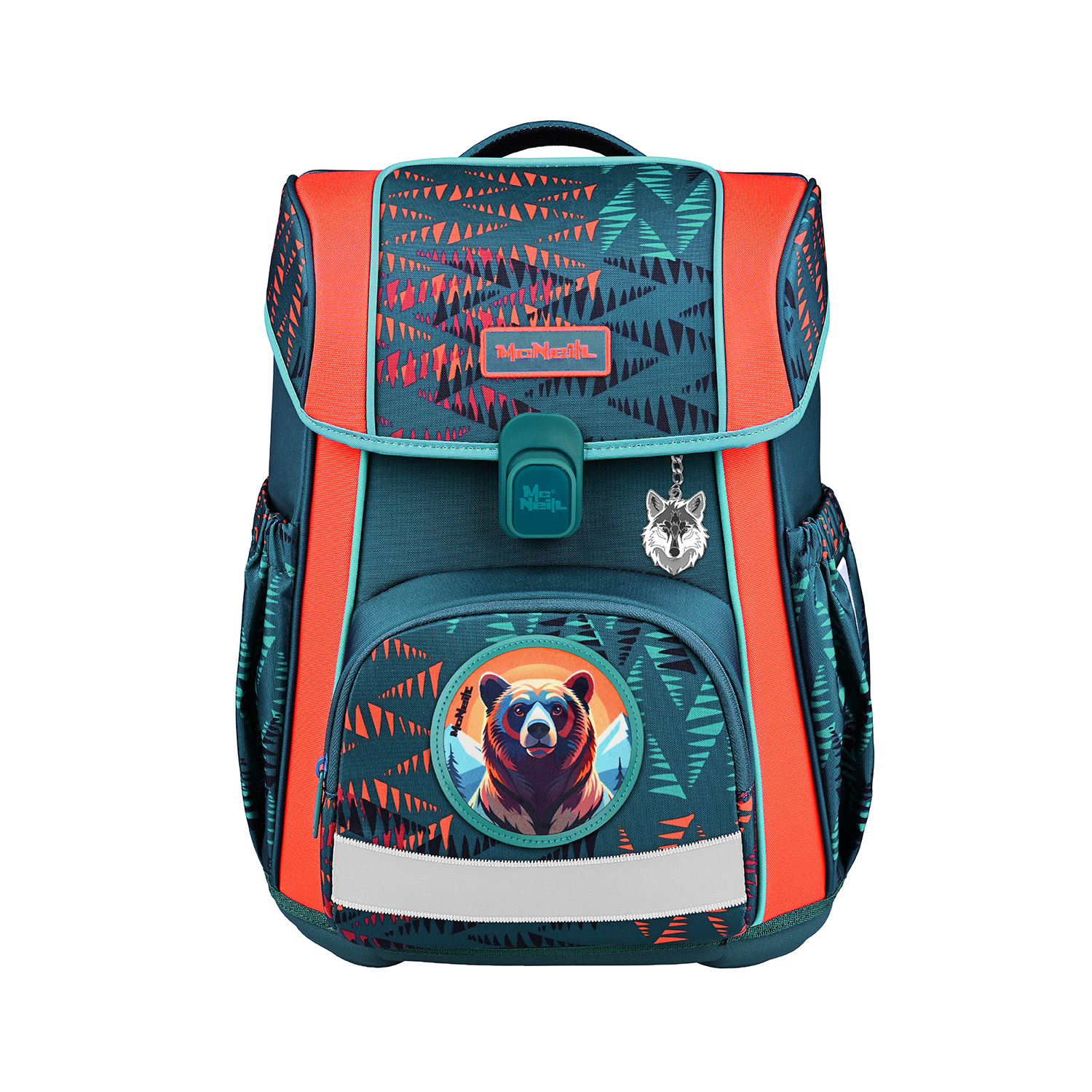 McNeill Bravo Schulranzen-Set 9-teilig-Bear