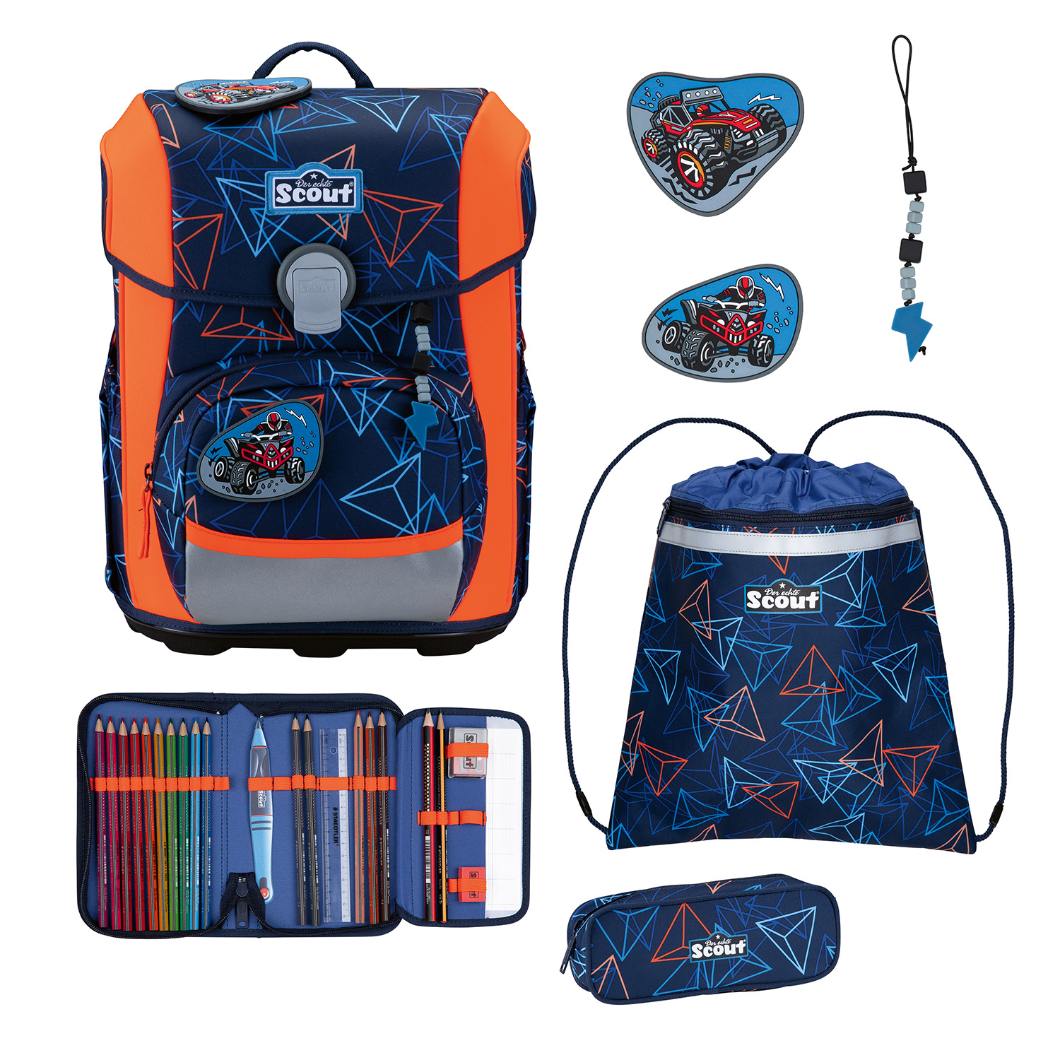 Scout Neo Schulranzen-Set 4-teilig-Offroad