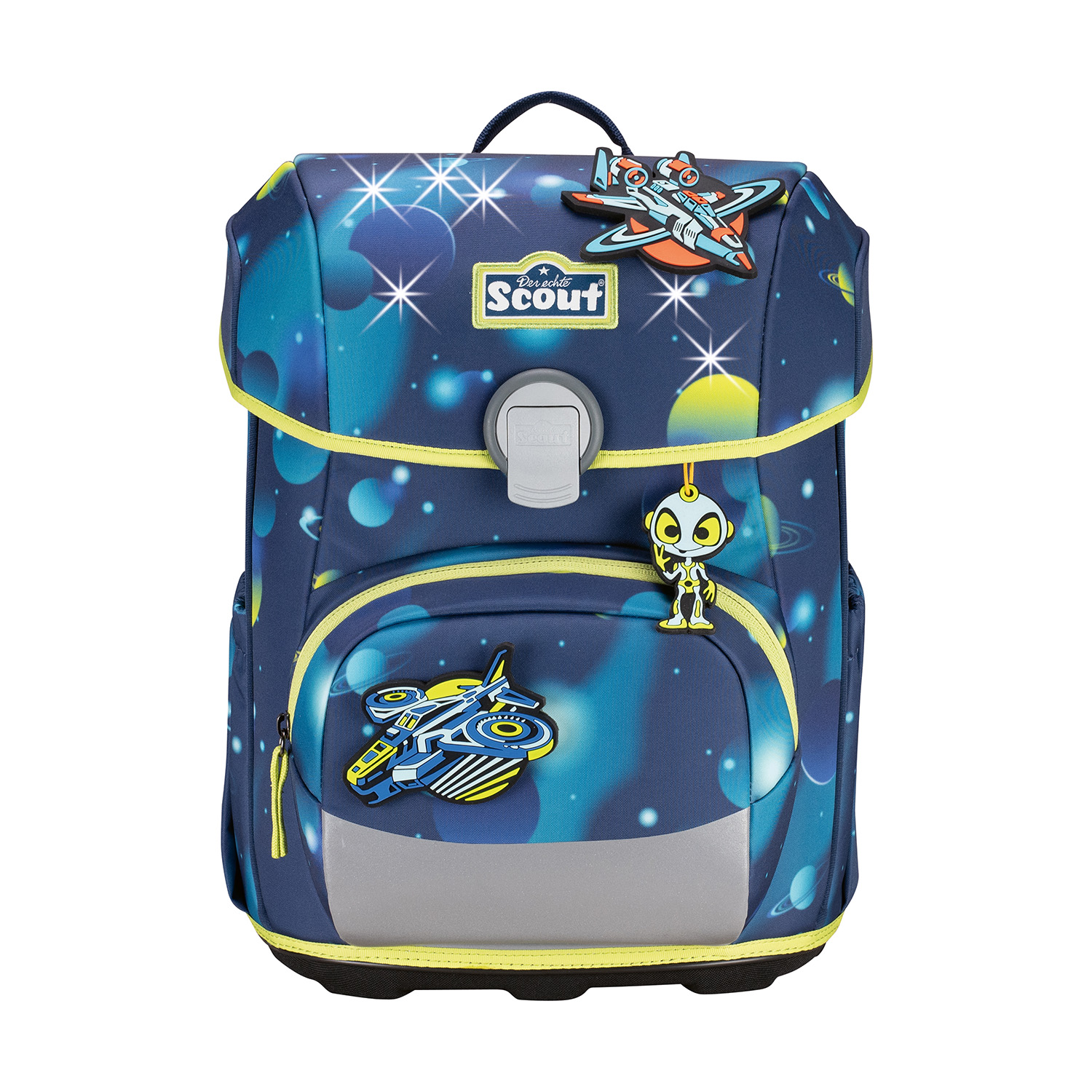 Scout Neo LED Schulranzen-Set 4-teilig-Planets