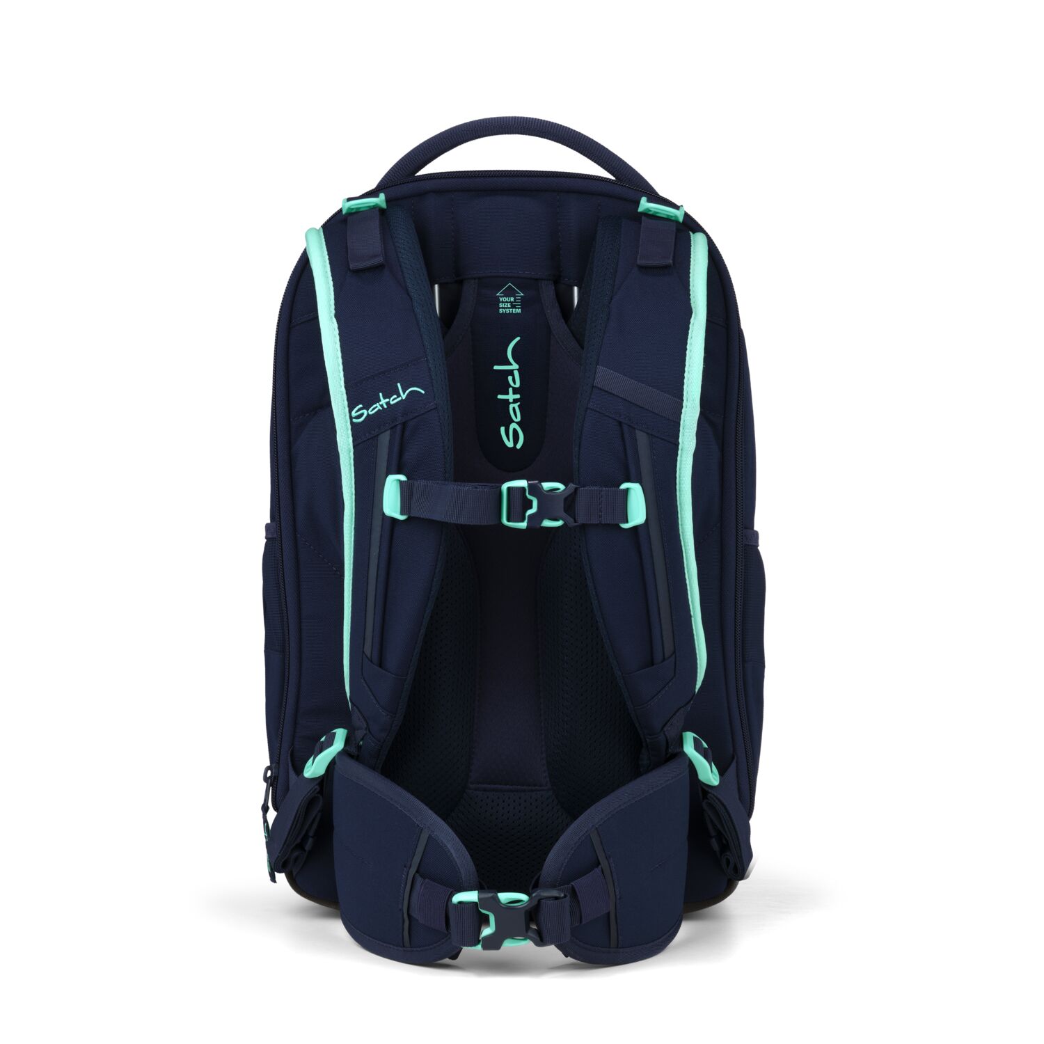 Satch Match Plus Schulrucksack-Ocean Mint