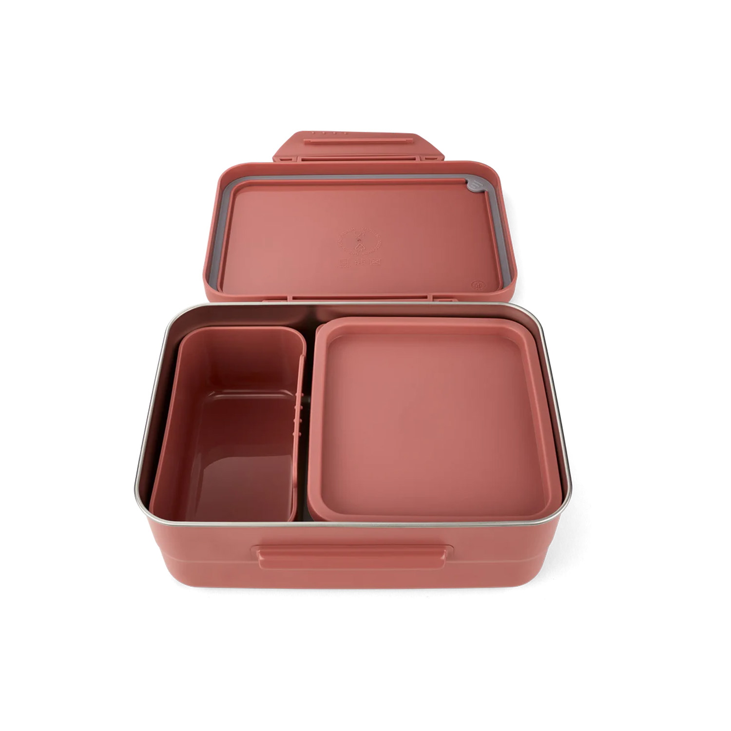 Satch Edelstahl Brotdose-Nordic Coral