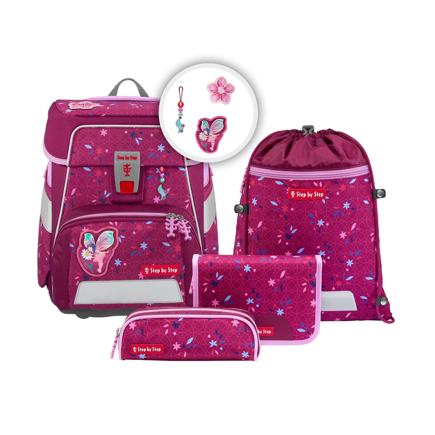 Step by Step Space - Schulranzen-Set 5-teilig-Fairy Freya