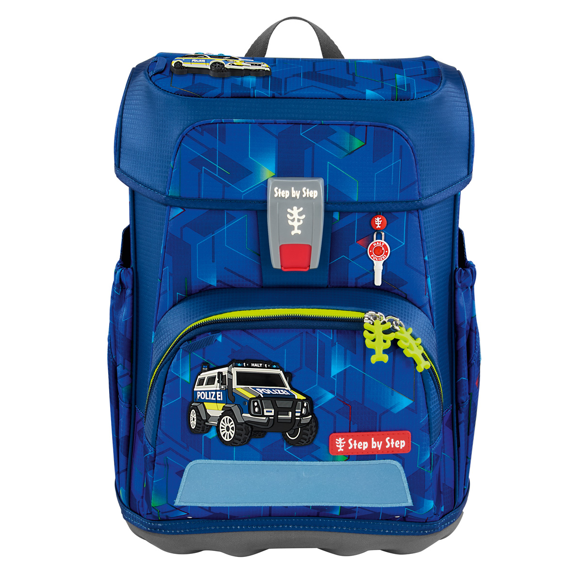 Step by Step Cloud - Schulranzen-Set 5-teilig-Police Truck Charly