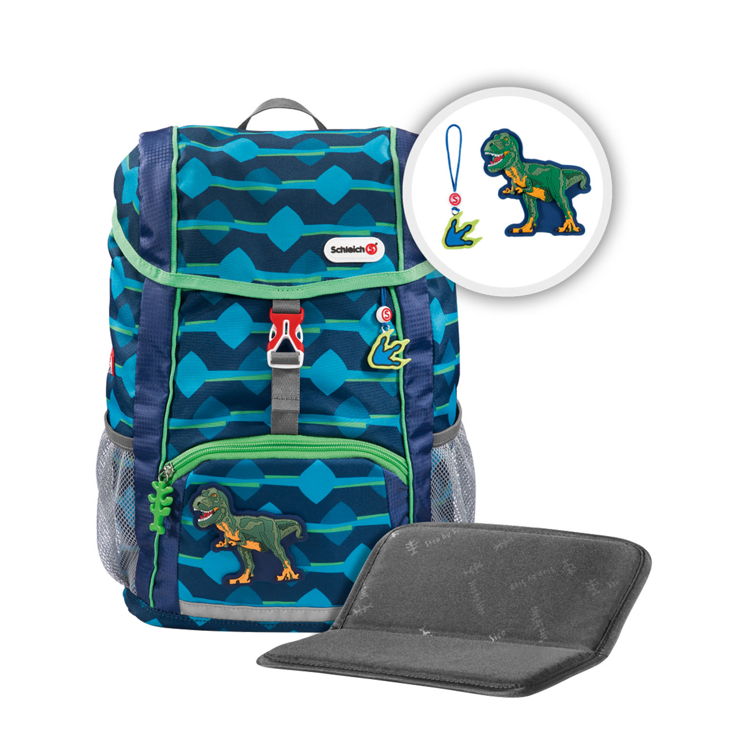 Step by Step Kid Schleich - Kindergartenrucksack-Dinsoaurs T-Rex