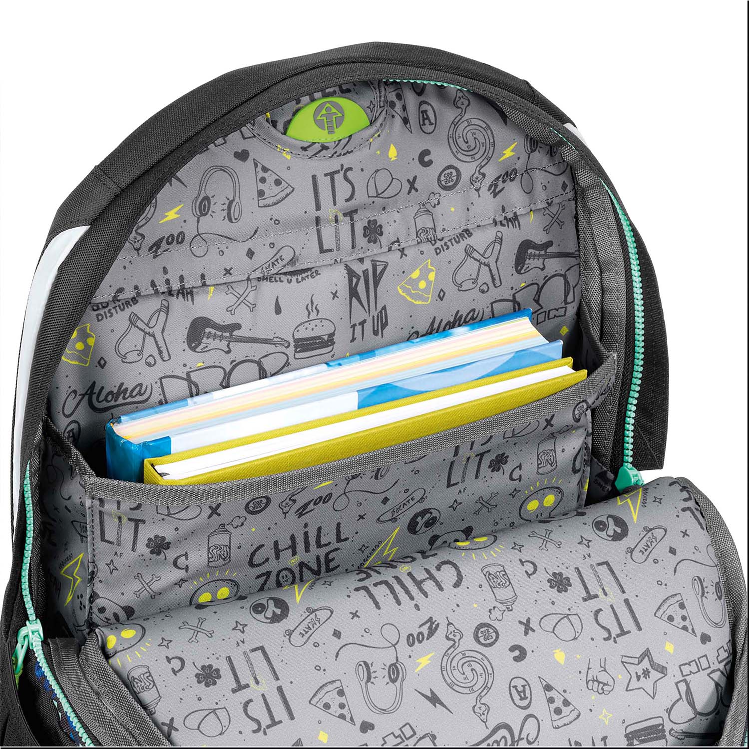 Coocazoo ScaleRale - Rucksack-FreakaSneaka Chameleon Green