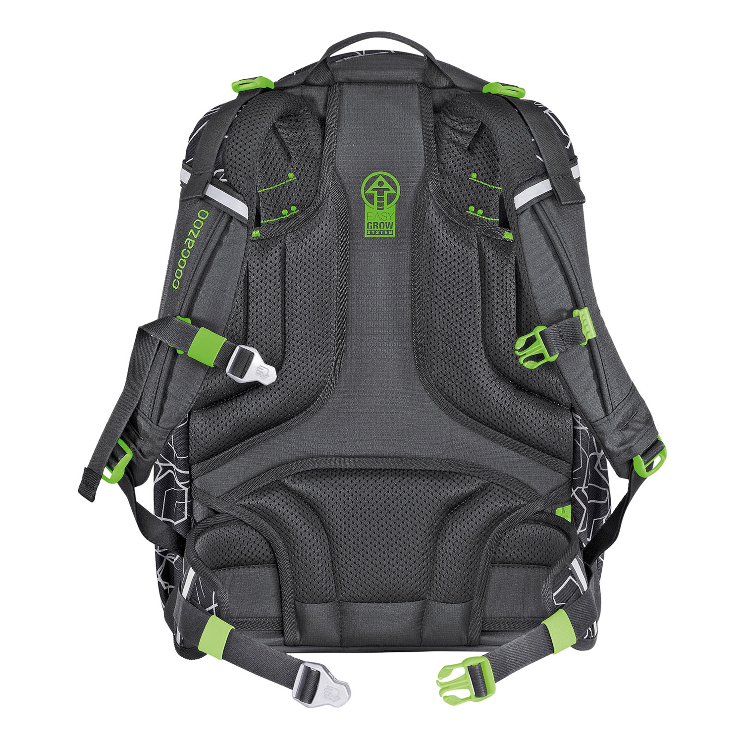 Coocazoo ScaleRale - Rucksack-Laserreflect Solar-Green