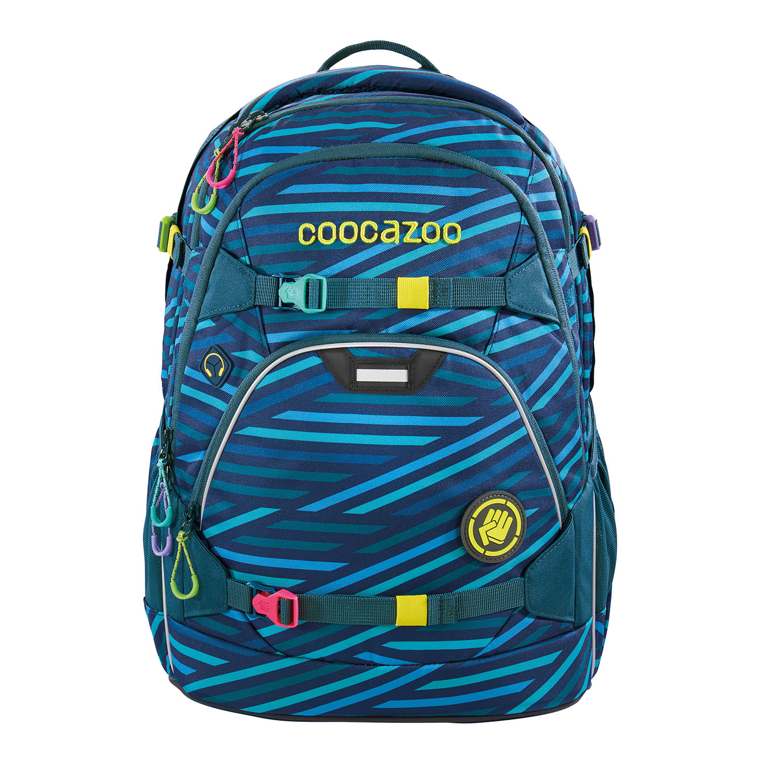 Coocazoo ScaleRale - Rucksack-Zebra Strip Blue