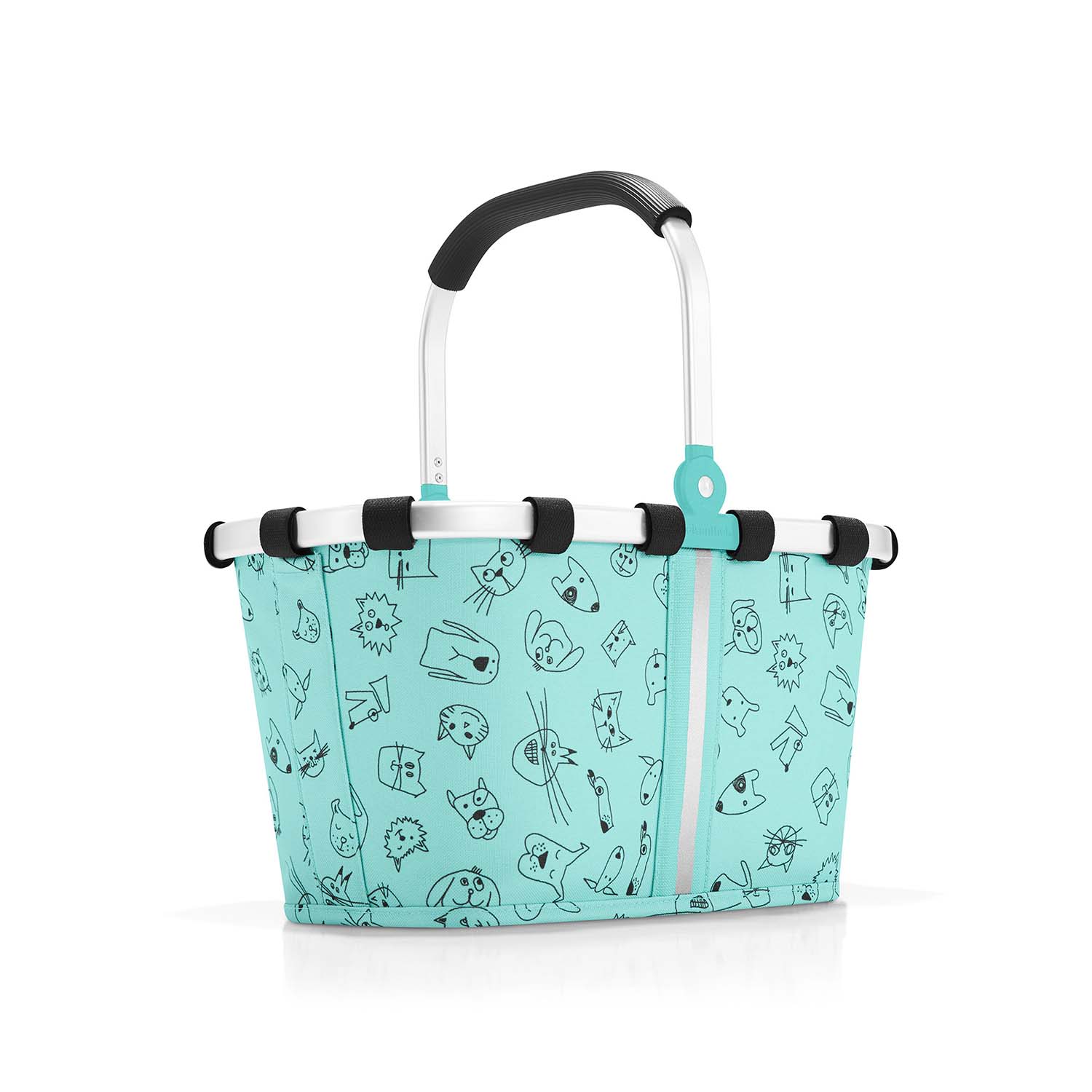 Reisenthel Carrybag XS Kids - Einkaufskorb-Cats and Dogs Mint