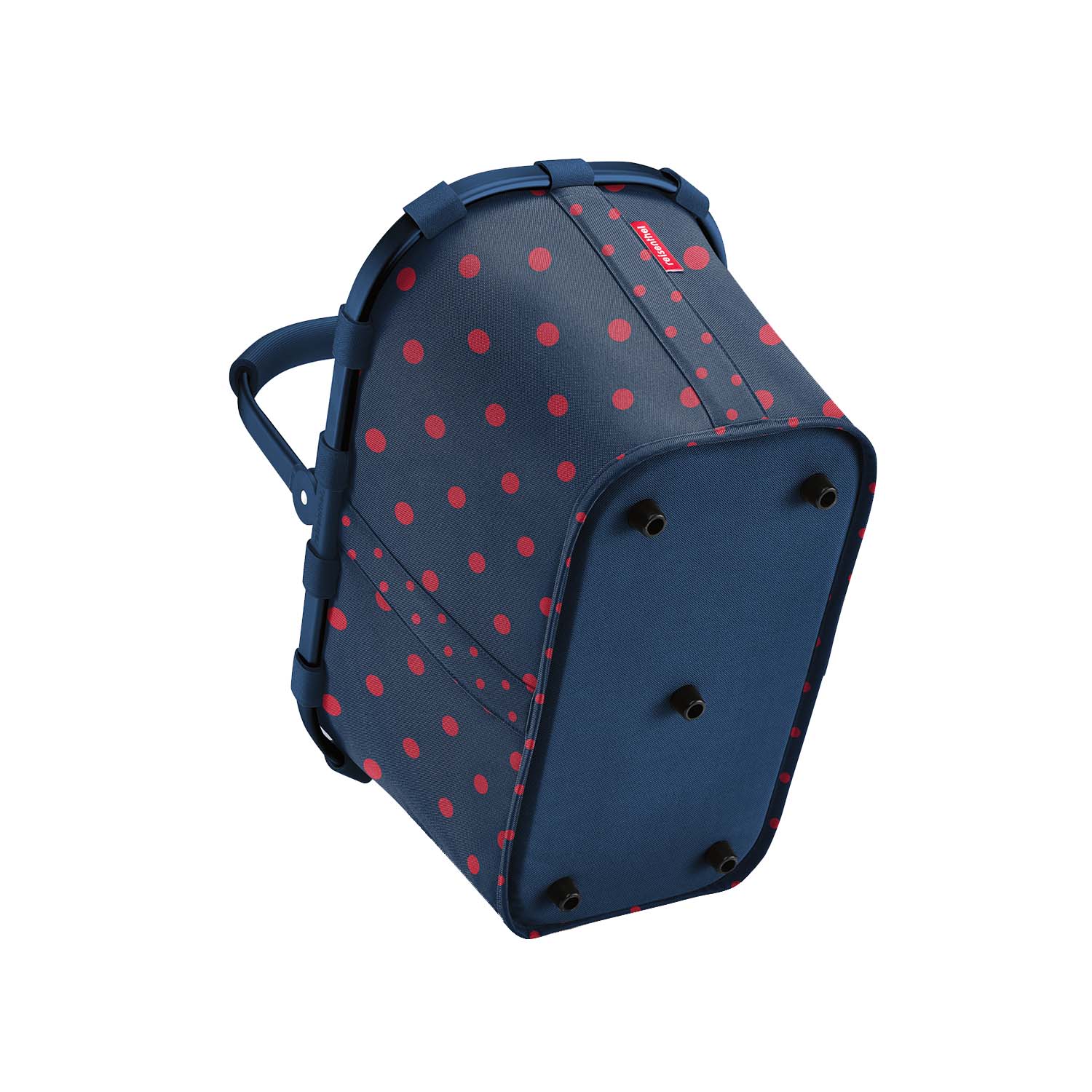 frame mixed dots red