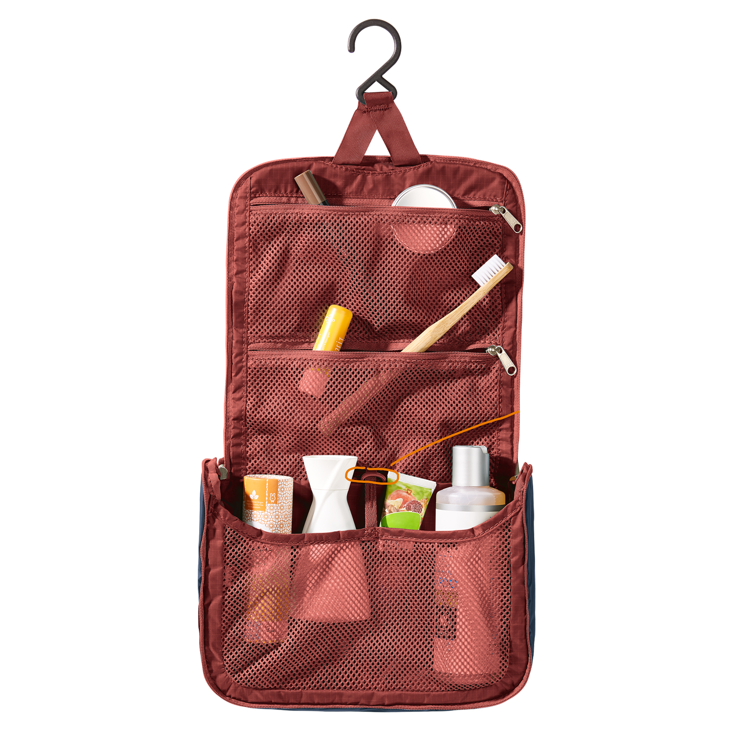 Deuter Wash Center Lite II - Kulturbeutel-Redwood-Ink