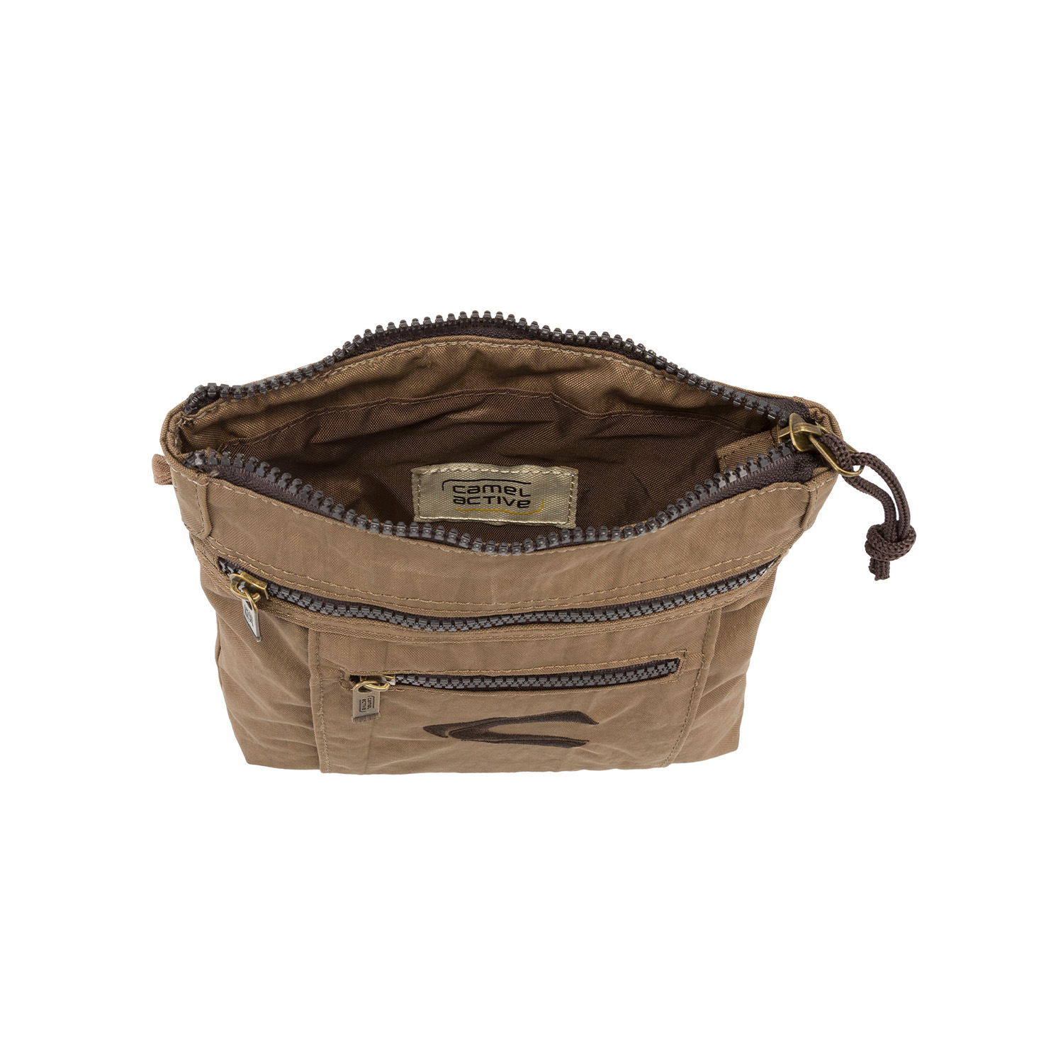 Camel Active Journey Umhängetasche 19 cm-Sand